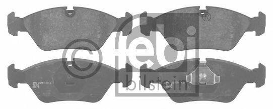 Комплект тормозных колодок, дисковый тормоз FEBI BILSTEIN 16026