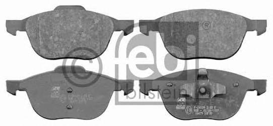 Комплект тормозных колодок, дисковый тормоз FEBI BILSTEIN 16479