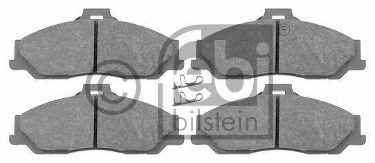 Комплект гальмівних колодок, дискове гальмо FEBI BILSTEIN 16520