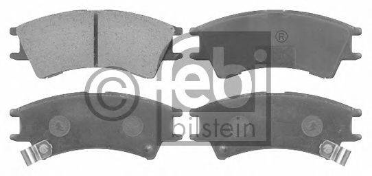 Комплект тормозных колодок, дисковый тормоз FEBI BILSTEIN 16541