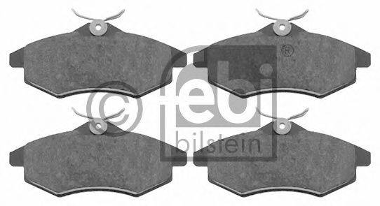 Комплект гальмівних колодок, дискове гальмо FEBI BILSTEIN 16590
