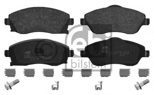 Комплект тормозных колодок, дисковый тормоз FEBI BILSTEIN 16748