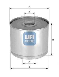 Топливный фильтр UFI 24.360.01
