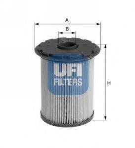 Топливный фильтр UFI 26.696.00