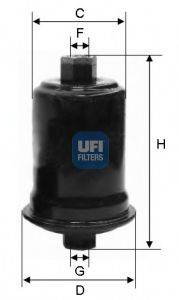 Топливный фильтр UFI 31.556.00