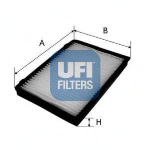 UFI 5315100 Фильтр, воздух во внутренном пространстве