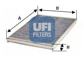 UFI 5412800 Фильтр, воздух во внутренном пространстве
