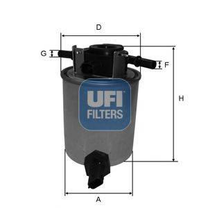 Топливный фильтр UFI 24.020.01