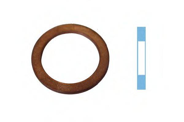 Уплотнительное кольцо, резьбовая пр CORTECO 005666S