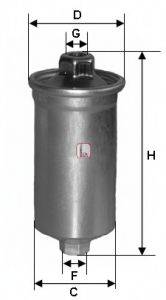 Топливный фильтр SOFIMA S 1699 B