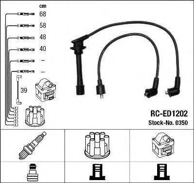 Комплект проводов зажигания NGK 0350