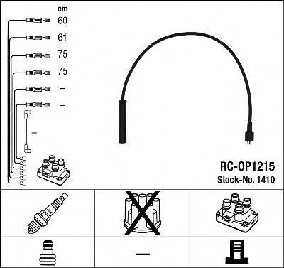 Комплект проводов зажигания NGK 1410