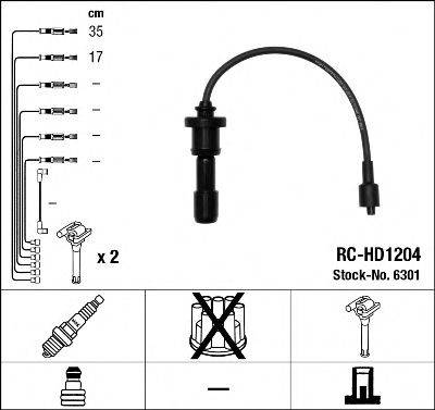 Комплект проводов зажигания NGK 6301