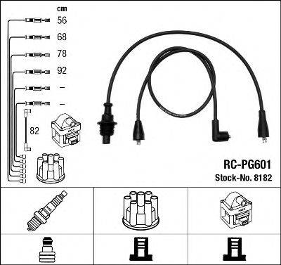 Комплект проводов зажигания NGK 8182
