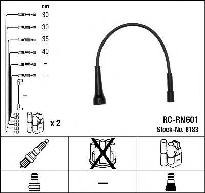 Комплект проводов зажигания NGK 8183
