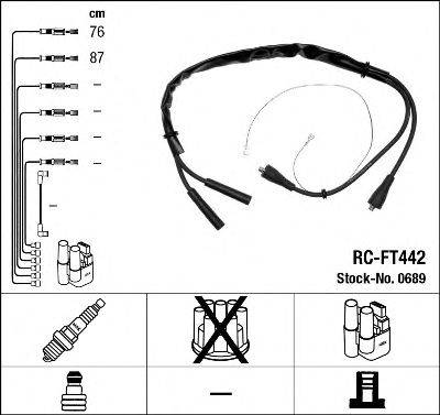 Комплект проводов зажигания NGK 0689
