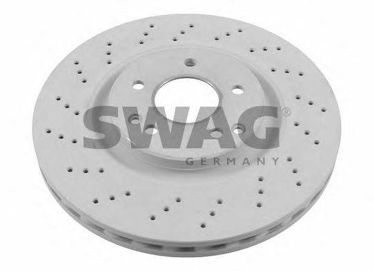 Тормозной диск SWAG 10 92 6107