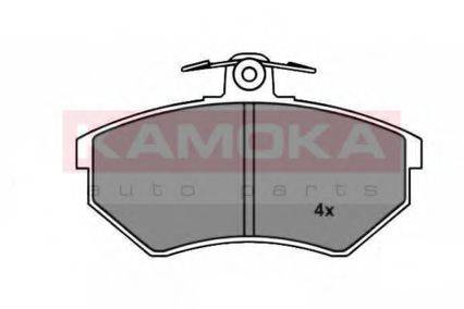 Комплект тормозных колодок, дисковый тормоз KAMOKA JQ1011550