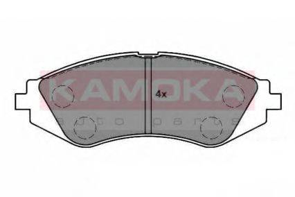 Комплект тормозных колодок, дисковый тормоз KAMOKA JQ1012232
