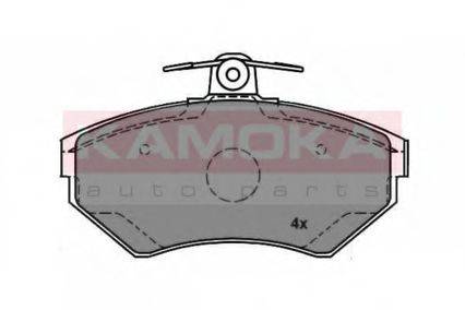 Комплект тормозных колодок, дисковый тормоз KAMOKA JQ1012578