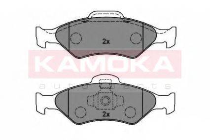 Комплект гальмівних колодок, дискове гальмо KAMOKA JQ1012786