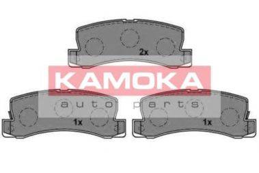 Комплект гальмівних колодок, дискове гальмо KAMOKA JQ101956