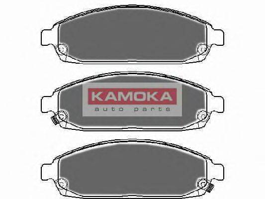 Комплект тормозных колодок, дисковый тормоз KAMOKA JQ101136