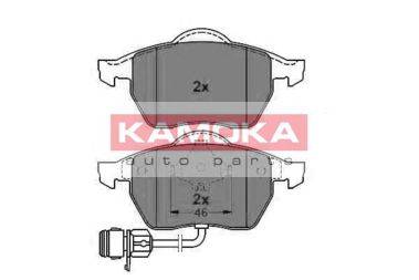 Комплект тормозных колодок, дисковый тормоз KAMOKA JQ1011180
