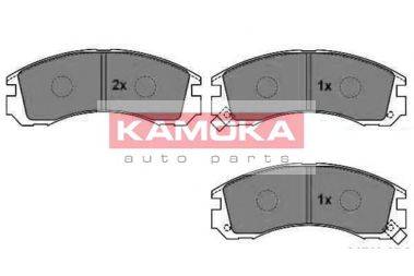 Комплект гальмівних колодок, дискове гальмо KAMOKA JQ1011530