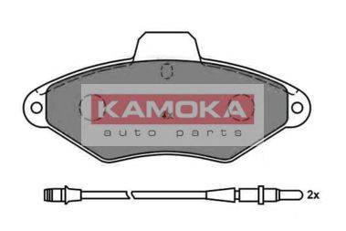 Комплект тормозных колодок, дисковый тормоз KAMOKA JQ1011748