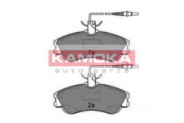 Комплект тормозных колодок, дисковый тормоз KAMOKA JQ1012224