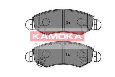 Комплект тормозных колодок, дисковый тормоз KAMOKA JQ1012846