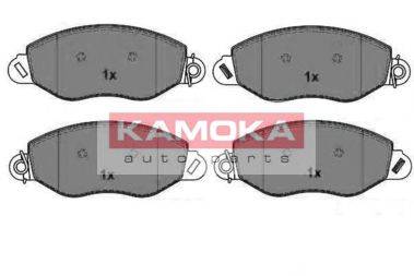 Комплект тормозных колодок, дисковый тормоз KAMOKA JQ1012922
