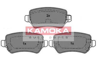 Комплект тормозных колодок, дисковый тормоз KAMOKA JQ1013042