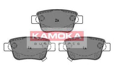 Комплект гальмівних колодок, дискове гальмо KAMOKA JQ1013298