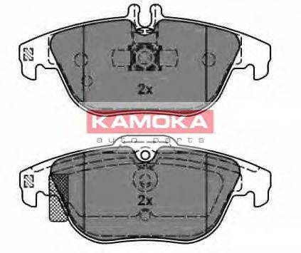 Комплект гальмівних колодок, дискове гальмо KAMOKA JQ101117