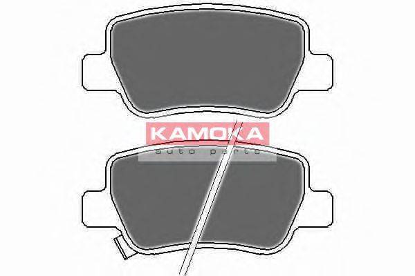 Комплект гальмівних колодок, дискове гальмо KAMOKA JQ101129