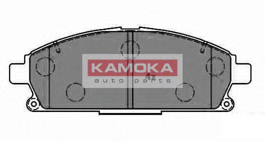 Комплект тормозных колодок, дисковый тормоз KAMOKA JQ1012526