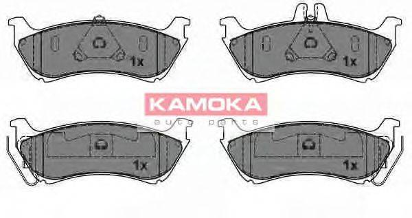 Комплект тормозных колодок, дисковый тормоз KAMOKA JQ1013216