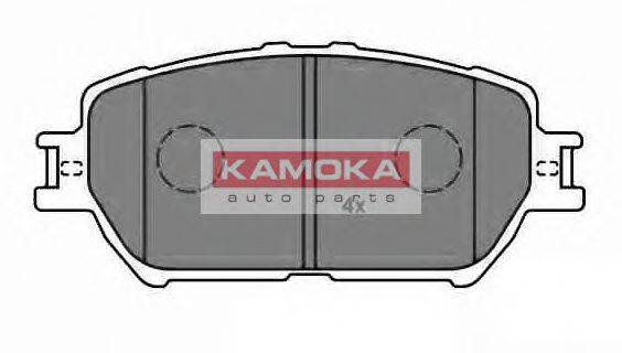 Комплект тормозных колодок, дисковый тормоз KAMOKA JQ1013240