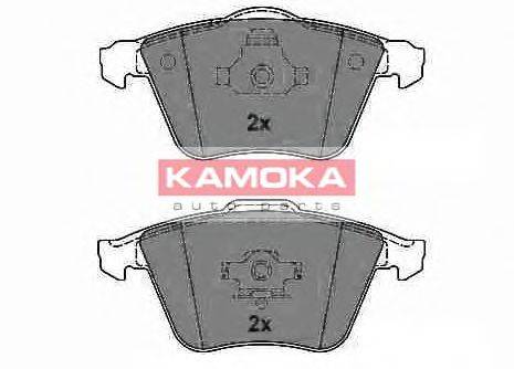 Комплект гальмівних колодок, дискове гальмо KAMOKA JQ1013412
