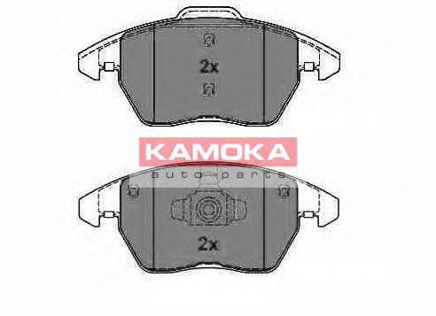 Комплект гальмівних колодок, дискове гальмо KAMOKA JQ1013456