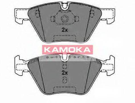 Комплект гальмівних колодок, дискове гальмо KAMOKA JQ1013546