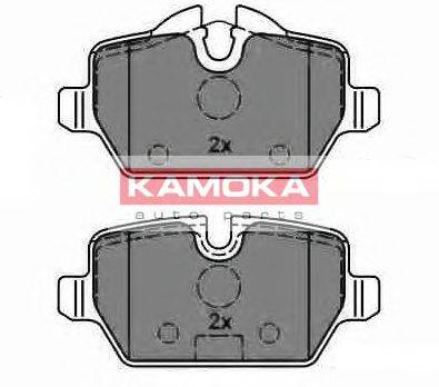 Комплект гальмівних колодок, дискове гальмо KAMOKA JQ1013612