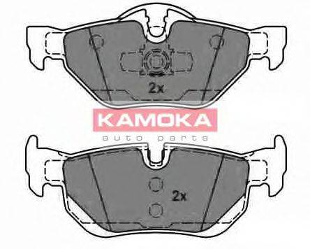 Комплект гальмівних колодок, дискове гальмо KAMOKA JQ1013614