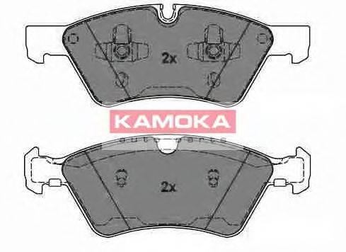 Комплект тормозных колодок, дисковый тормоз KAMOKA JQ1013660