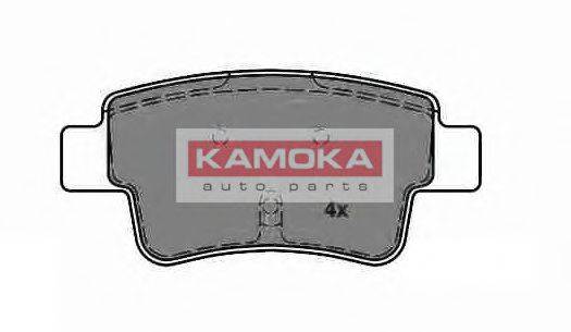 Комплект гальмівних колодок, дискове гальмо KAMOKA JQ1013716
