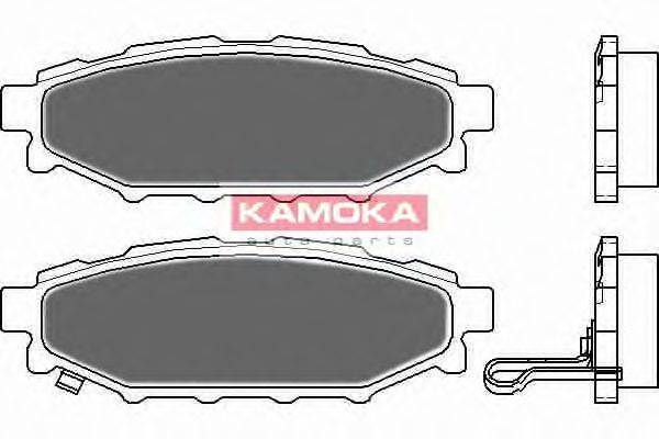 Комплект тормозных колодок, дисковый тормоз KAMOKA JQ1013894