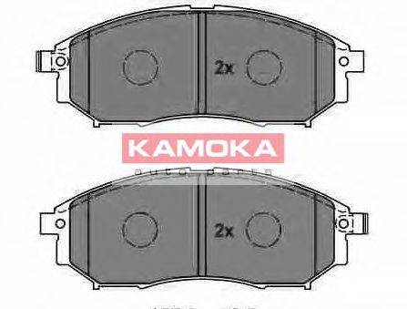 Комплект гальмівних колодок, дискове гальмо KAMOKA JQ1013994