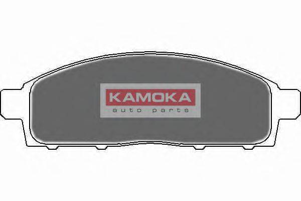 Комплект тормозных колодок, дисковый тормоз KAMOKA JQ1018046